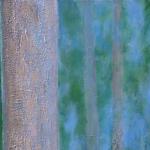 In der Tiefe des Waldes - Acryl auf Leinwand - 100 x 100 cm